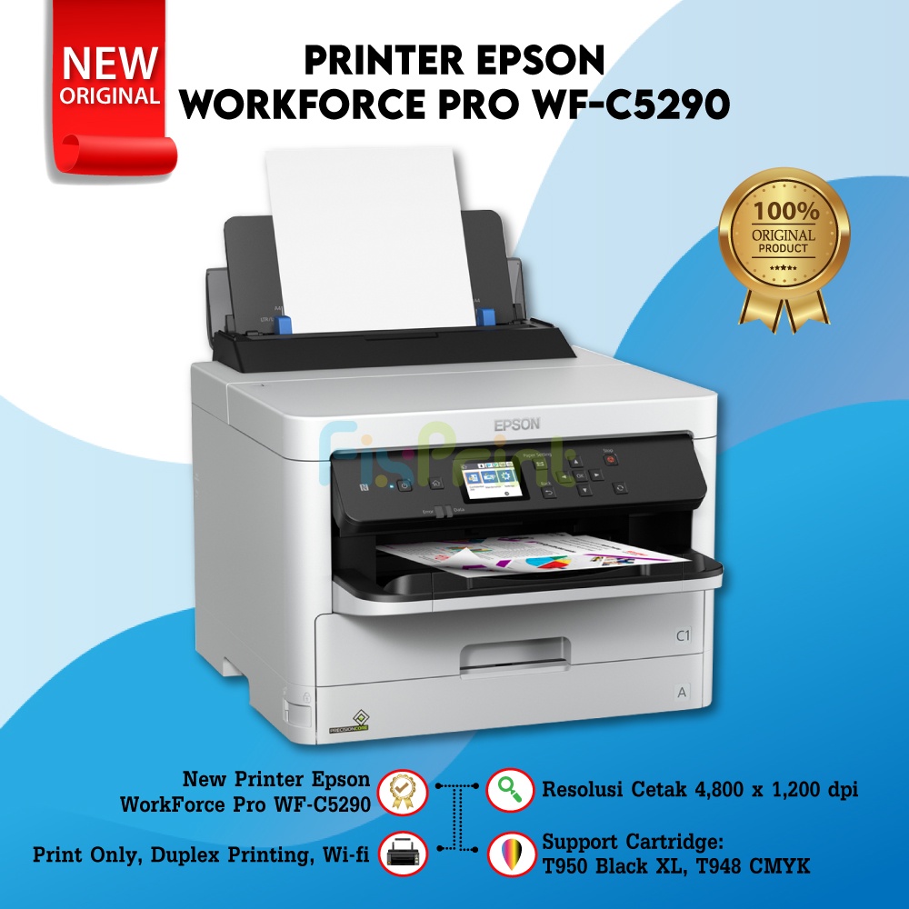 EPSON WorkForce Pro WF C5290 WF-C5290 WFC5290 WiFi Duplex Inkjet