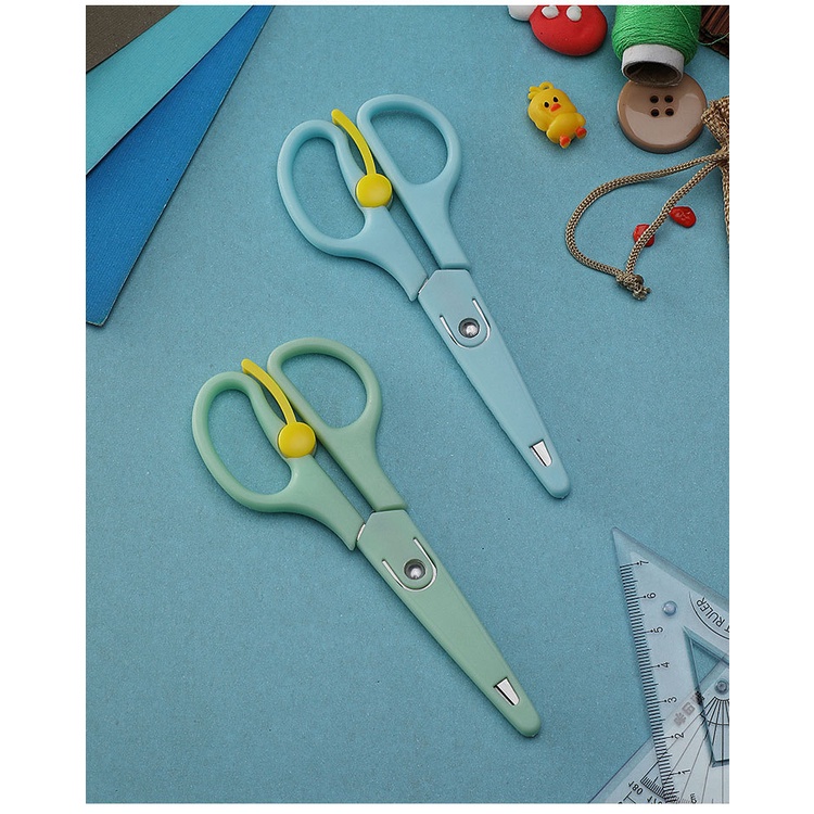 Gunting Serbaguna / Tiny Bites Food Shears Gunting Makanan Anak dan Bayi / Gunting Makanan Anak Bayi Noodle Scissors / Food Scissors Gunting Makanan Bayi MPASI