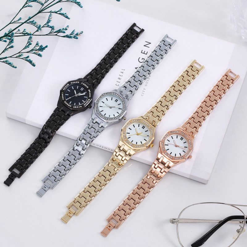 (Terima Cod)Jam Tangan Wanita Fashion DGC Mata&quot; Sergi8 Strap Rantai/Stell(Dikirim Jakarta)