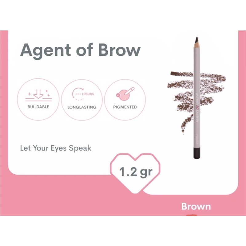 Emina Agent Of Brow | Pencil Alis Emina