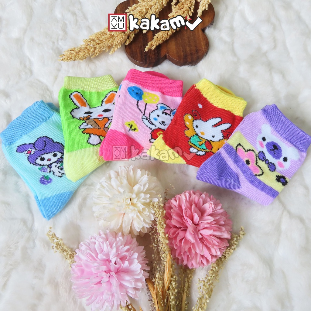 Kakamu Kaos Kaki Anak Karaker Kartun Lucu 4-6 Tahun