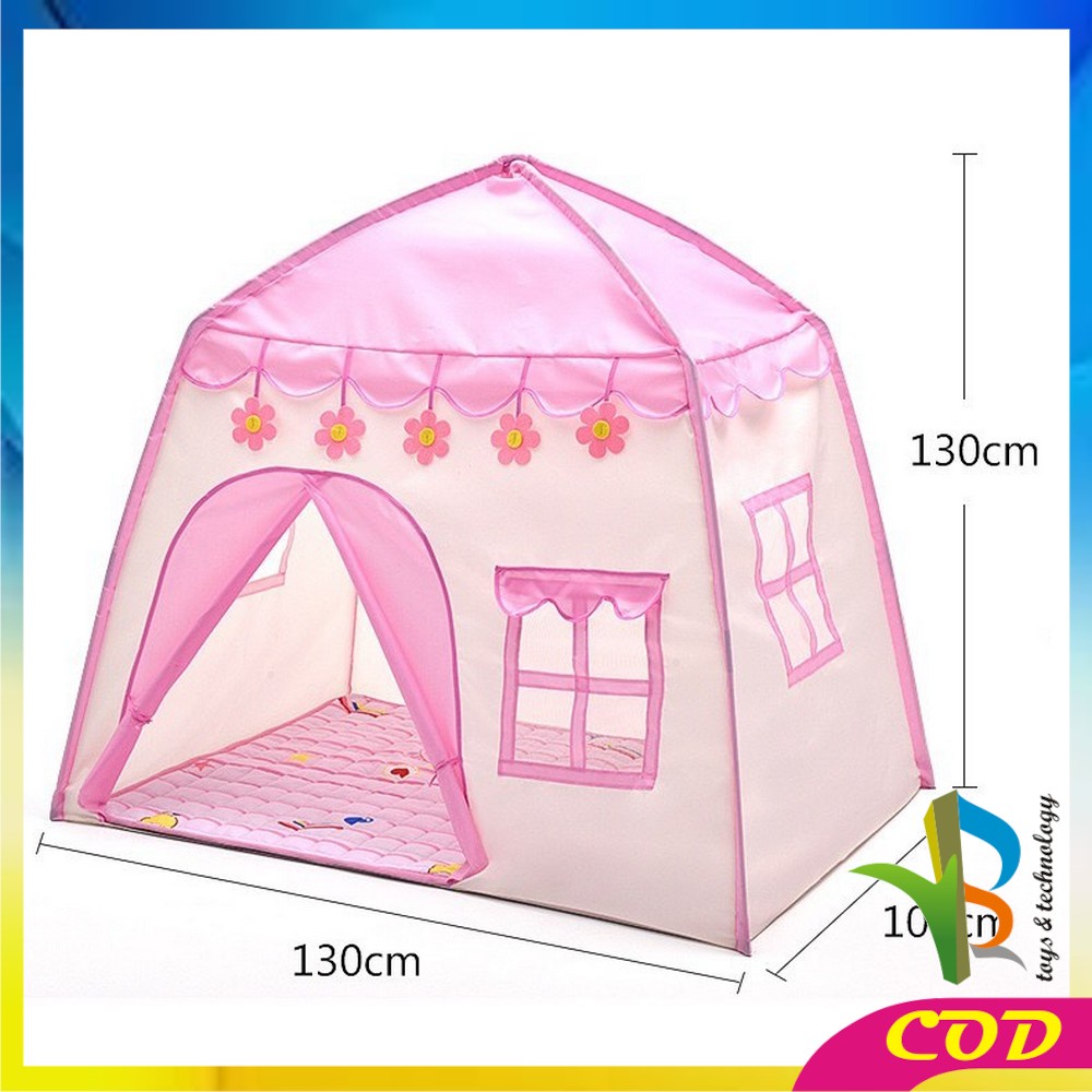 RB-M128 M129 Mainan Tenda Anak Model Rumah Tenda Castle Anak Mainan Rumah Rumahan Tenda Camping Anak