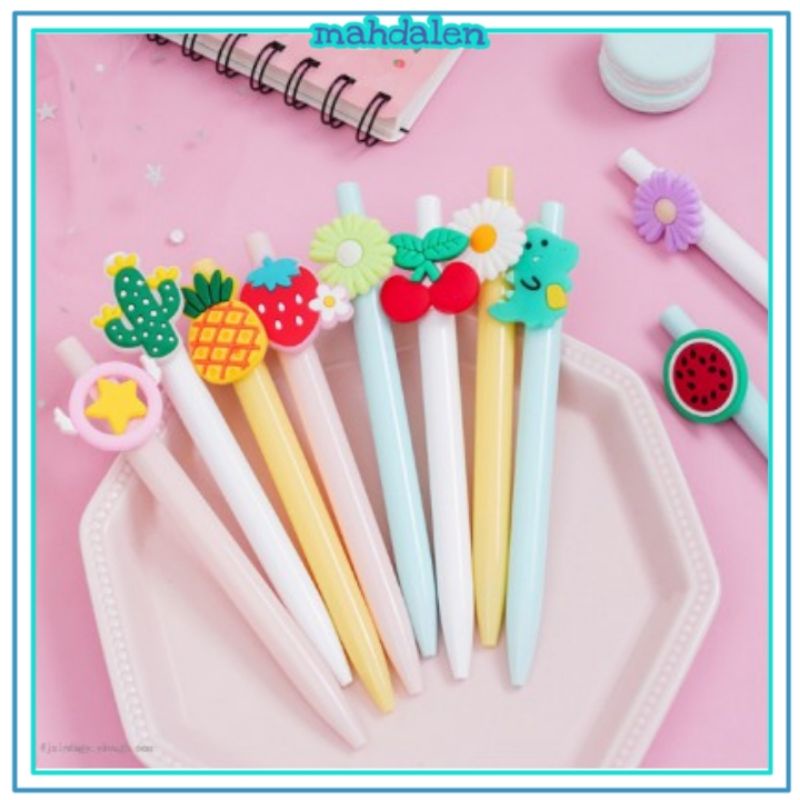 

PULPEN KARAKTER KARTUN BUAH PENA GEL MOTIF KARAKTER LUCU PEN CUTE STUDENT JAPANESE PULPEN MEKANIK KARAKTER