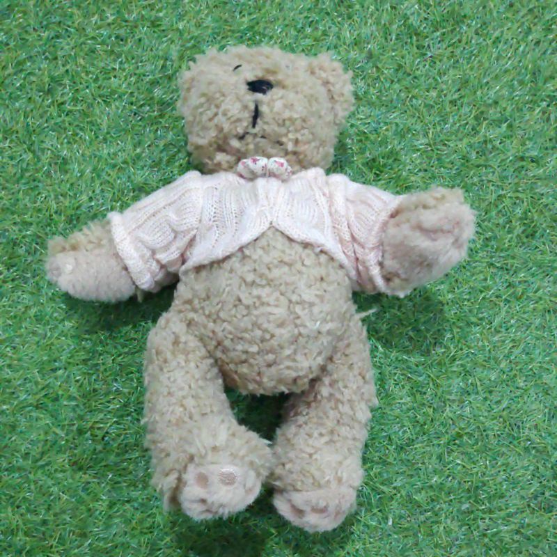 Boneka Teddy Bear Artikulasi Classic Vintage Sam & Co by Earthwear - hadiah ulang tahun - hadiah nat