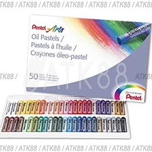 

BISA COD Crayon/ Oil Pastel Pentel 50 Warna