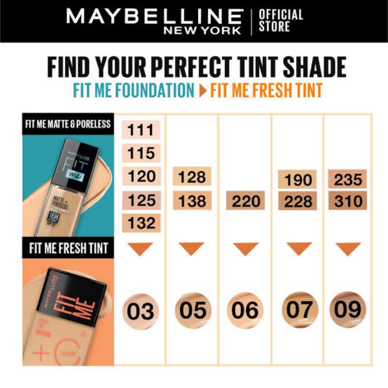SPIN fit me fresh tint