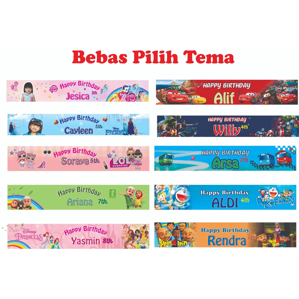 PAKET SNACK ANAK BISA PILIH TEMA KARTUN DAN REQUEST NAMA