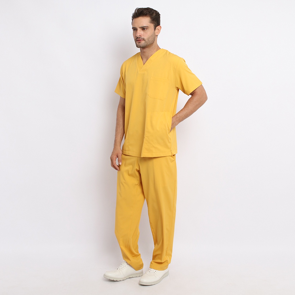 Baju Jaga VSS Scrubs on Call Stretchy Lengan Pendek