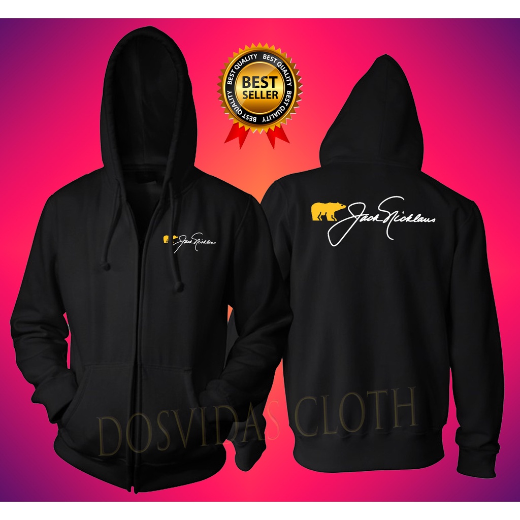 Jaket Sweater Zipper JACK NICKLAUS  Keren Pria & Wanita