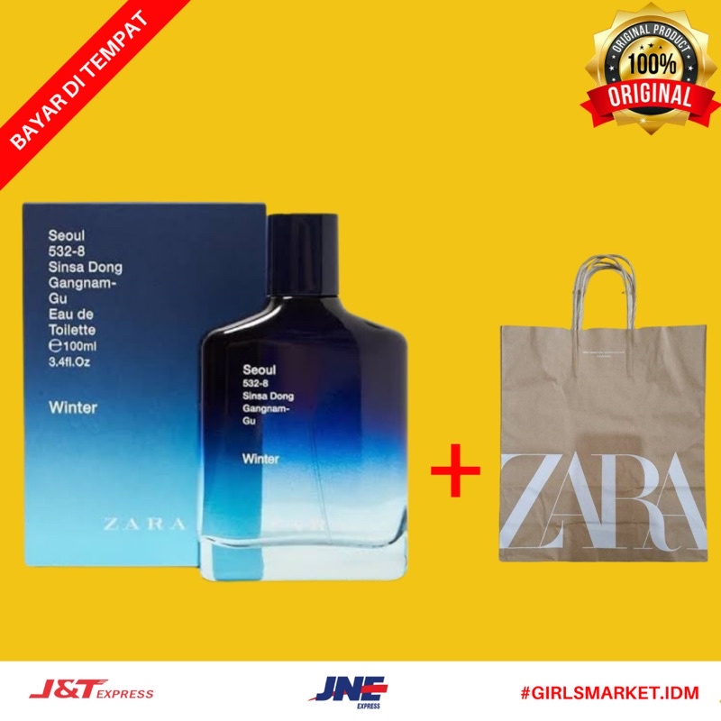 [ORIGINAL] PARFUM ZARA SEOUL WINTER 100 ML