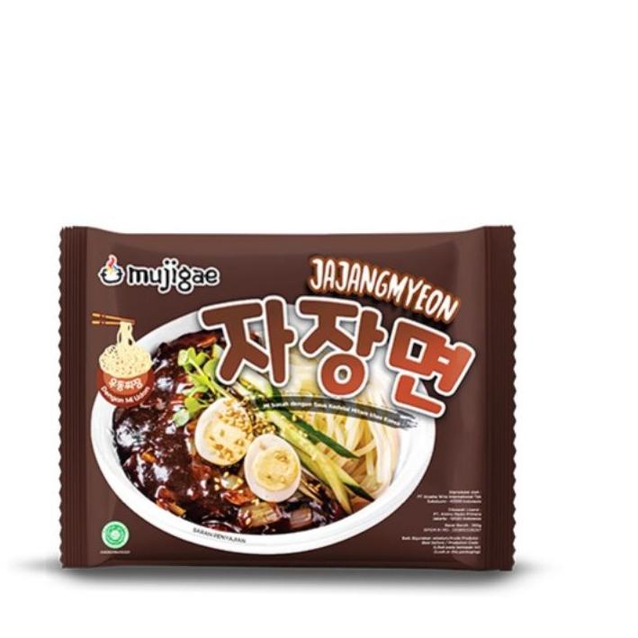 

6.6 Terlaris MUJIGAE jajangmyeon mie saus kedelai hitam Korean original 265 gram