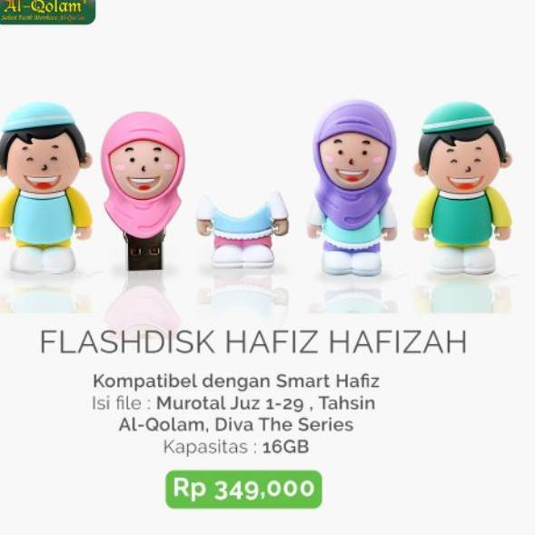 Harga Murah (Free ongkir)New USB Hafiz hafizah flashdisk Smart Hafidz Versi Terbaru Touchscreen 16GB