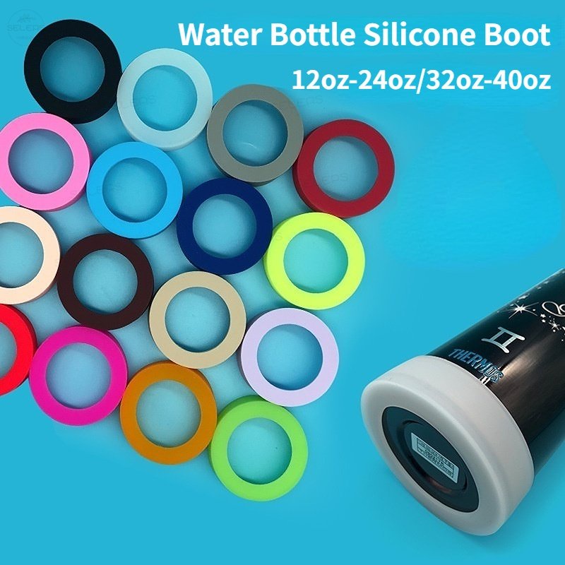 Original Aquaflask Boot Silicone Cover Aqua flask Tumbler Aksesoris Botol Air Bawah Non-slip Silicone Boots 12-24oz/32-40oz Universal