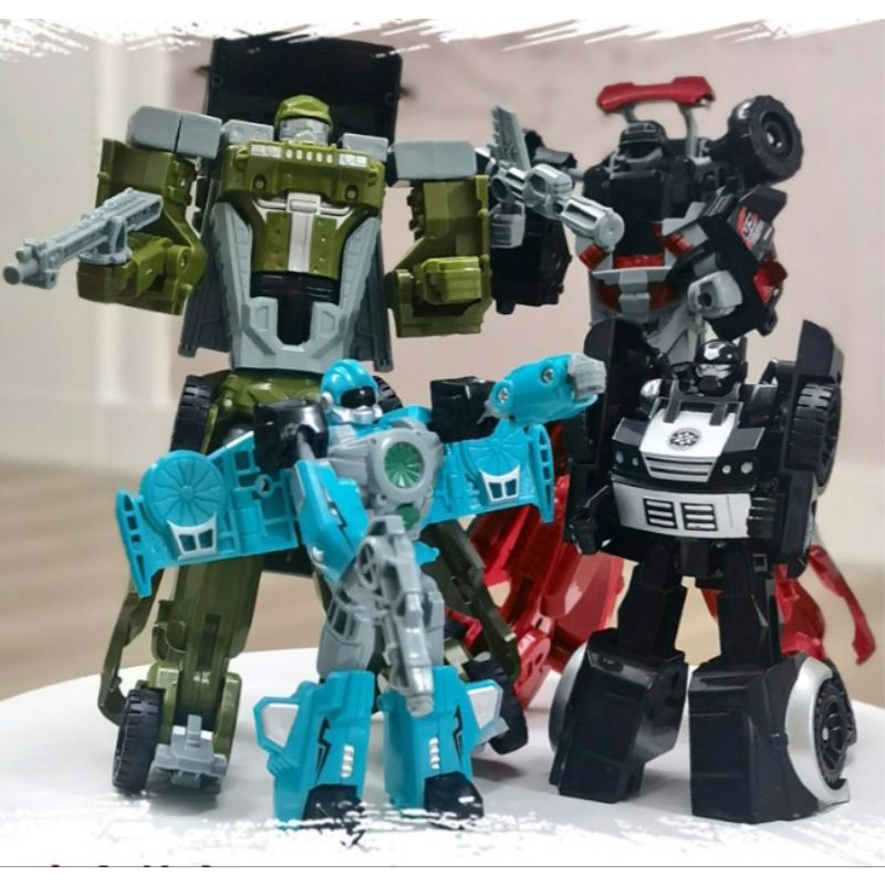 ROBOT TRANSFORMERS TOOBOTNEW 2IN1 METAL ALLOY +-20CM