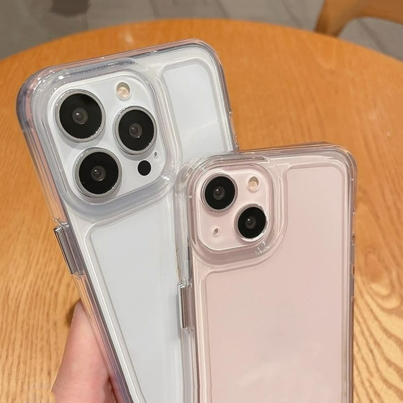 IPHONE Casing Aesthetic Bening Shockproof Kompatibel Untuk Iphone14 13 12 11 Pro Max7 8 XS X XR 6 6S Plus Se2020 Casing TPU Cover Silcone Transparan Lembut