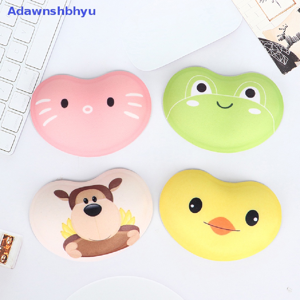 Adhyu New Silicone Wrist Rest Mouse Hand Pad Untuk Bantalan Penopang Tangan Komputer Desktop ID