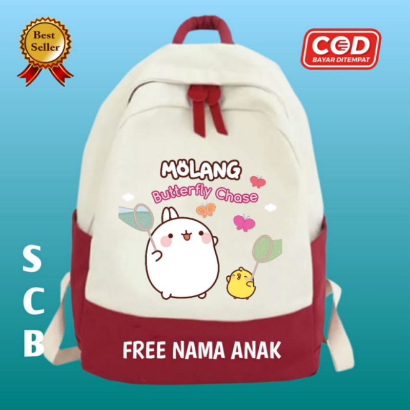 Tas Ransel Anak Molang Butterfly Chase