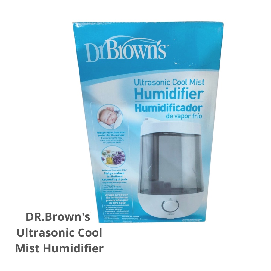 ByKiddos - DR.Browns Ultrasonic Cool Mist Humidifier Alat Pembersih Debu Kamar