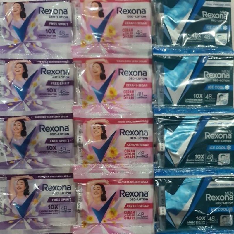 Rexona Sachet Renceng Isi 12 @9gr