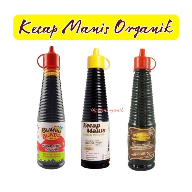 

Kecap Lingkar Organik Sehat / Kecap Mpasi Kedelai Organik Halal