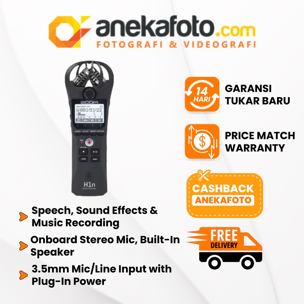 Zoom Handy Recorder H1N