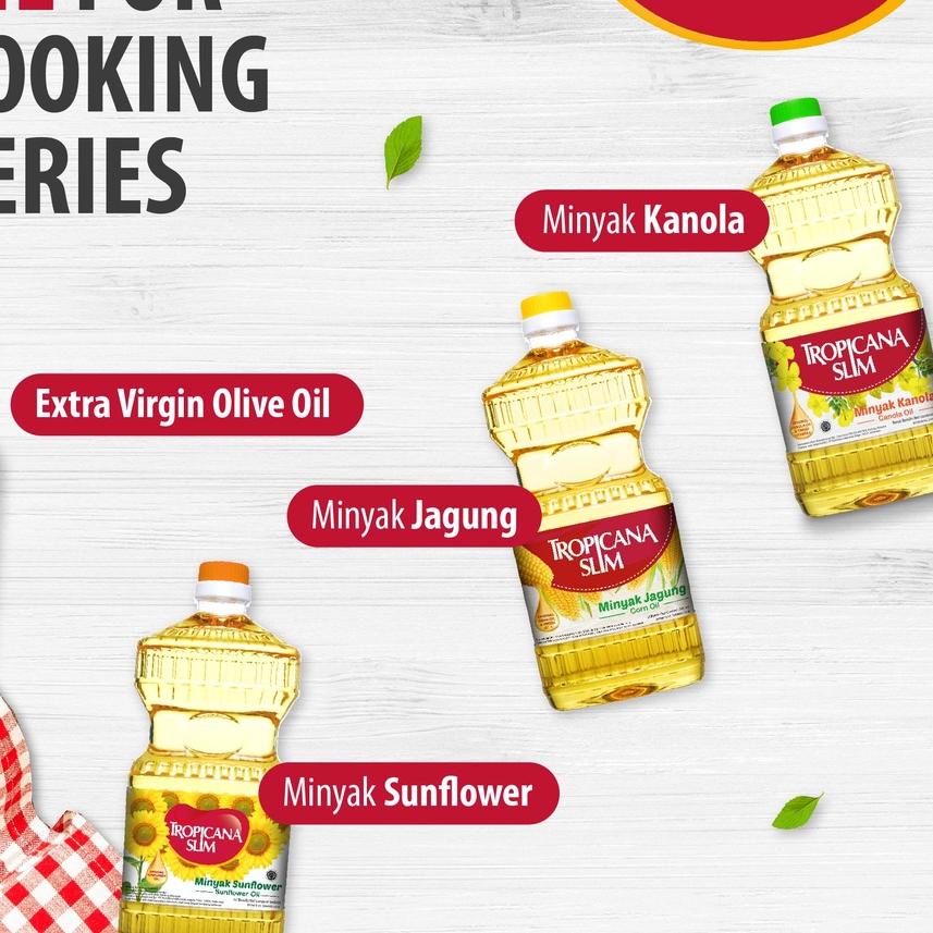 

Kirim Langsung PAKET MASAK SEHAT - Tropicana Slim Minyak Kanola 946ml & Tropicana Slim Bumbu Kaldu Ayam Jamur 100 gram~