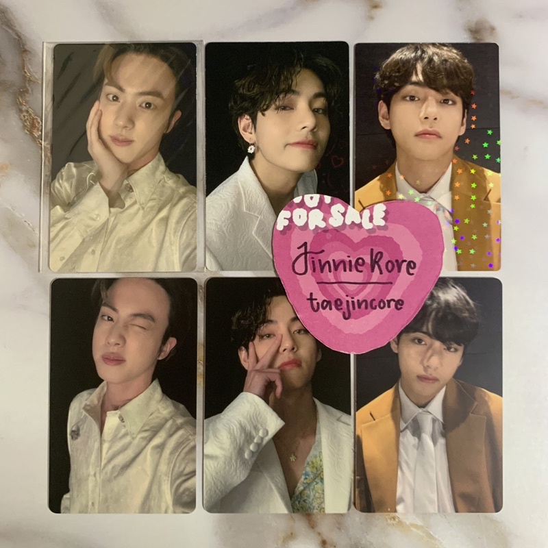 BTS BE DELUXE ALBUM JAPAN FC OFFICIAL PREORDER BENEFIT HOLO PHOTOCARD LUCKY DRAW JPFC POB GRAMMY TAE