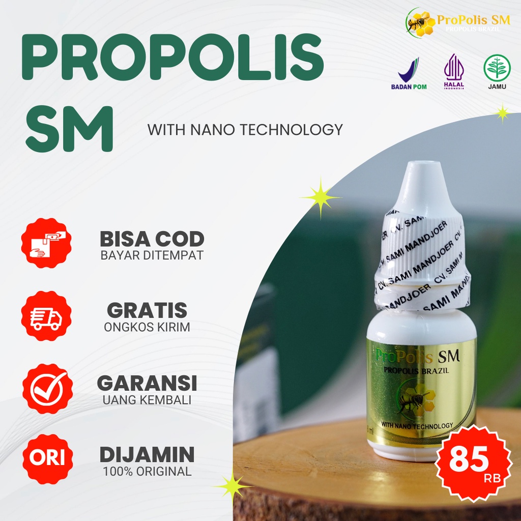 Jual PROPOLIS SM PROPOLIS BRAZIL WALATRA PROPOLIS ASLI OBAT TETES HERBAL Shopee Indonesia