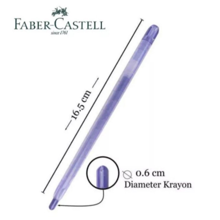

RK Crayon Putar 12 Warna Faber Castell 520612 Twist Crayons