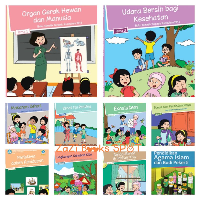 

BUKU TEMATIK SD Kelas 5 TEMA 1 2 3 4 5 6 7 8 9 PAI SD Kelas 5