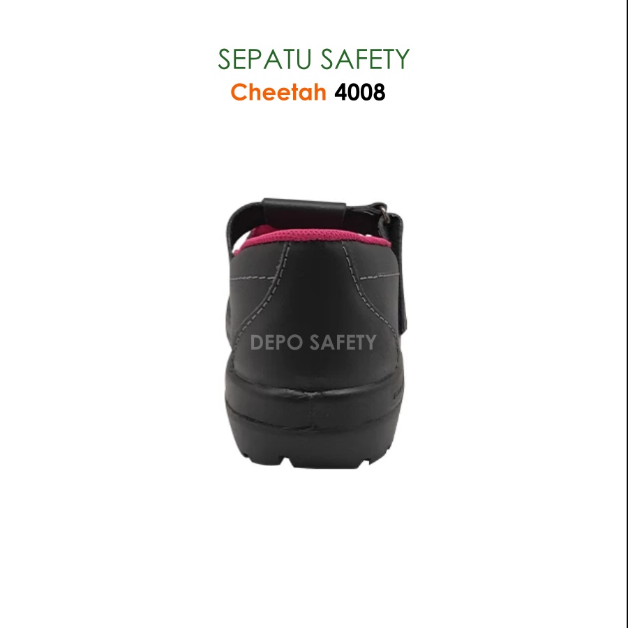 Sepatu Safety Wanita Cheetah 4008 Original 100% - Safety Shoes Cheetah 4008 Berkualitas