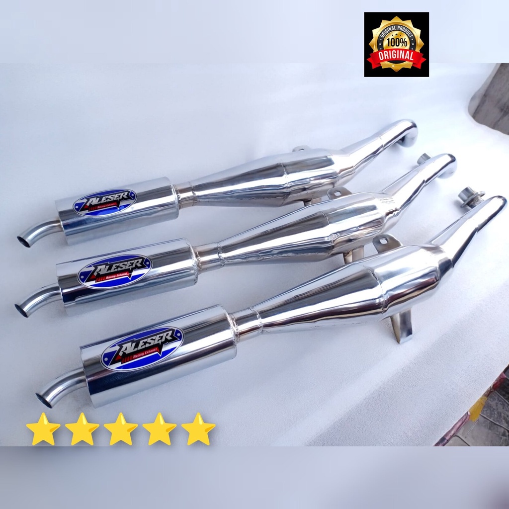 KNALPOT F1ZR FIZR STANDAR RACING CROM ALESER