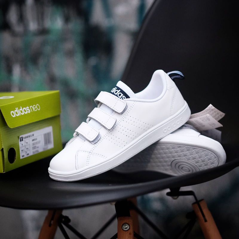 Adidas Neo Advantage Velcro &quot;White Navy&quot; BNIB