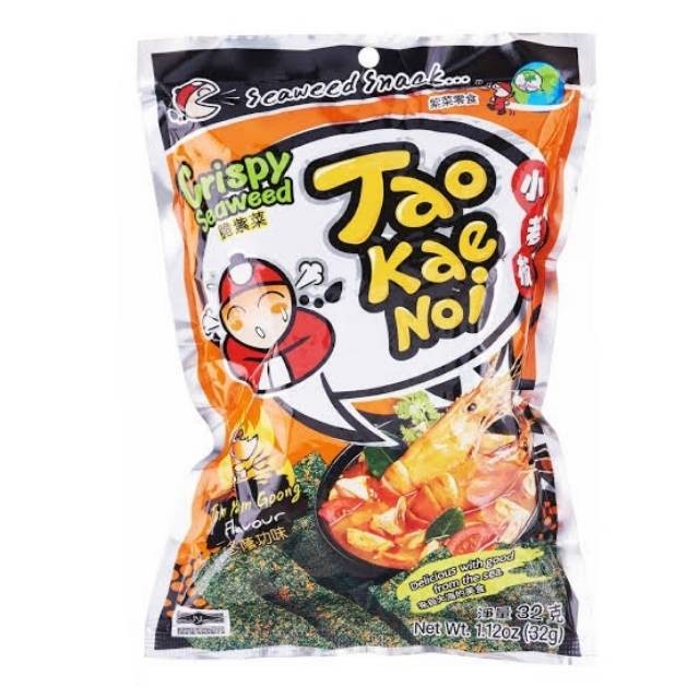 

Tao Kae Noi Tom Yum Goong / Nori Rasa Tomyum 32 Gr