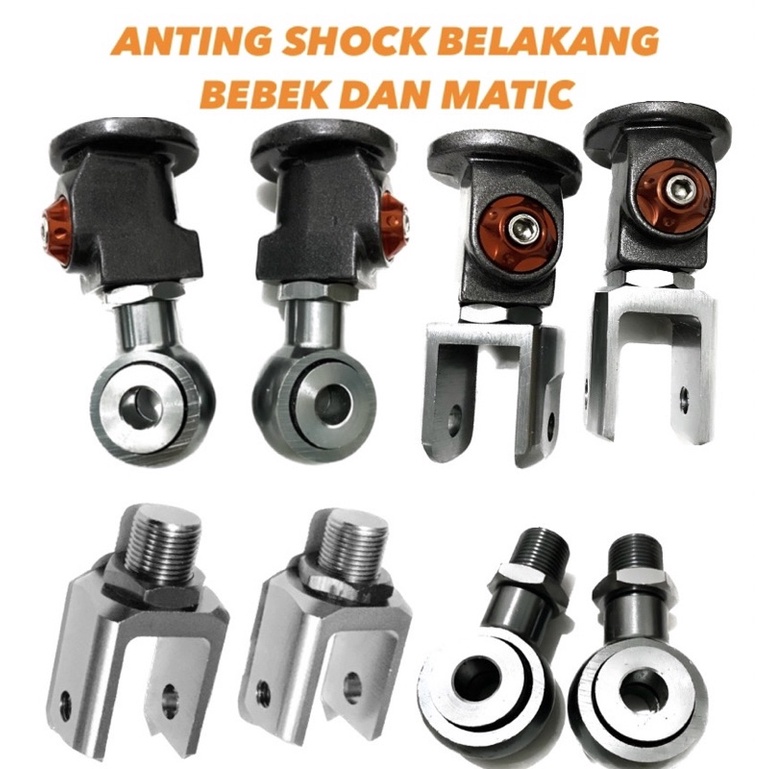 anting dudukan shock belakang skok shockbreaker bebek dan matic