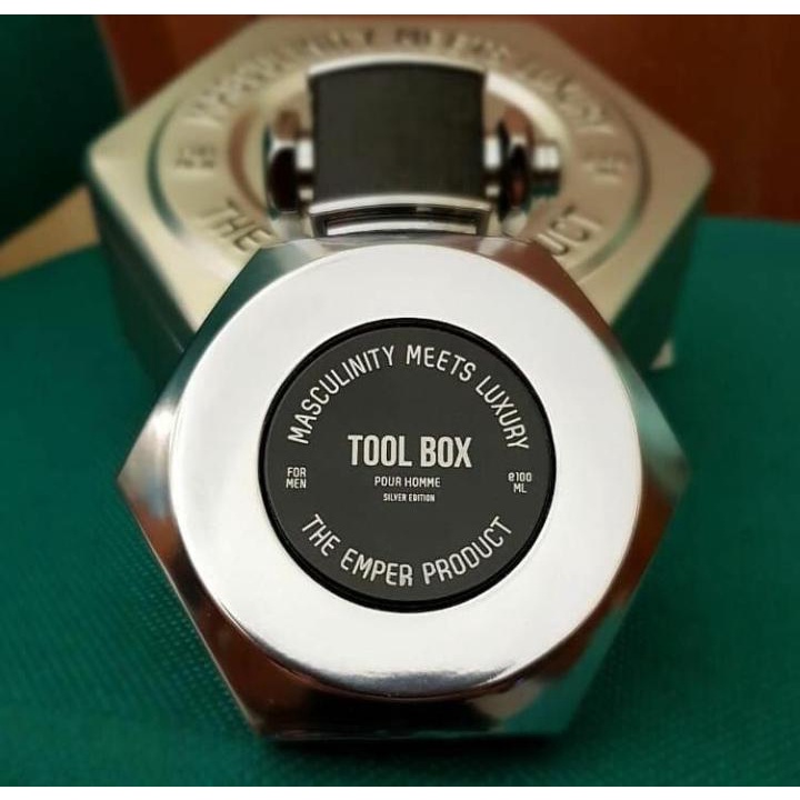 Jual Parfum Emper Tool Box Silver Edition Men 100ml Shopee Indonesia