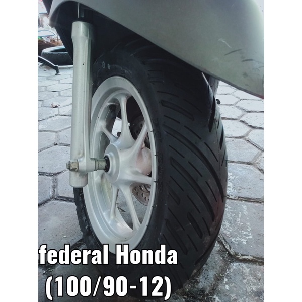 Ban Luar federal 100/90 12 TL K 93 federal honda