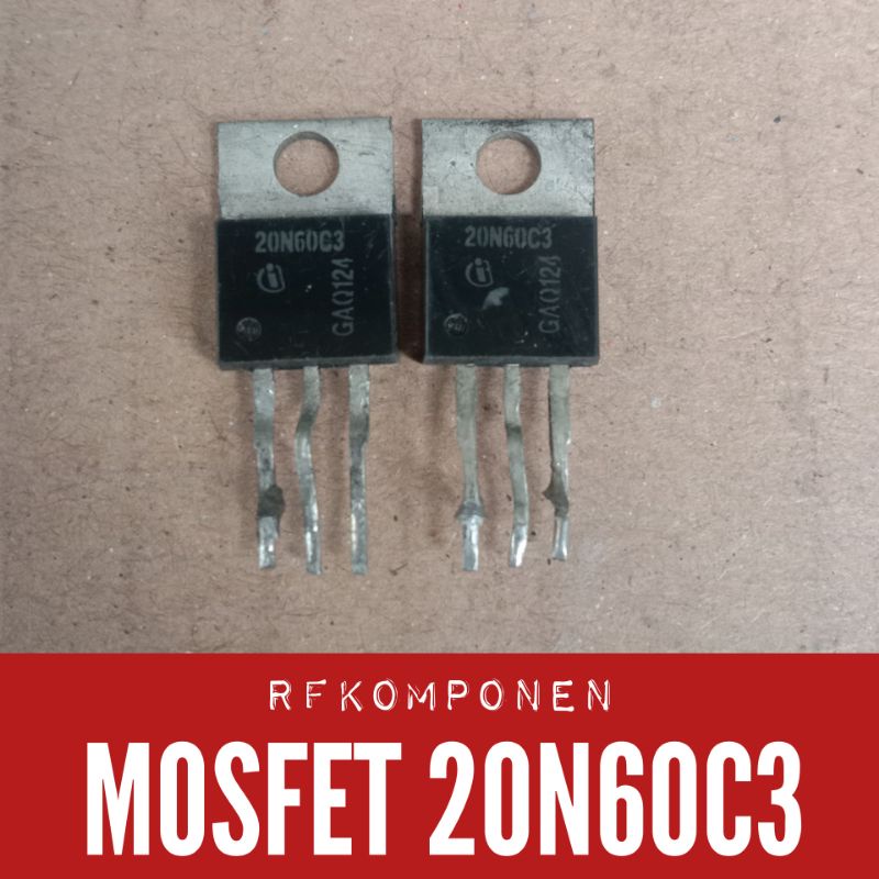 Jual MOSFET 20N60C3 (20A 600V) | Shopee Indonesia