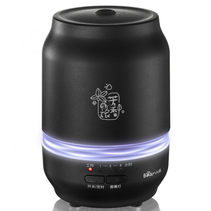 AKN88 - JSQ-D02A1 Humidifier Essential Oil Diffuser Purifier LED Light 200ml