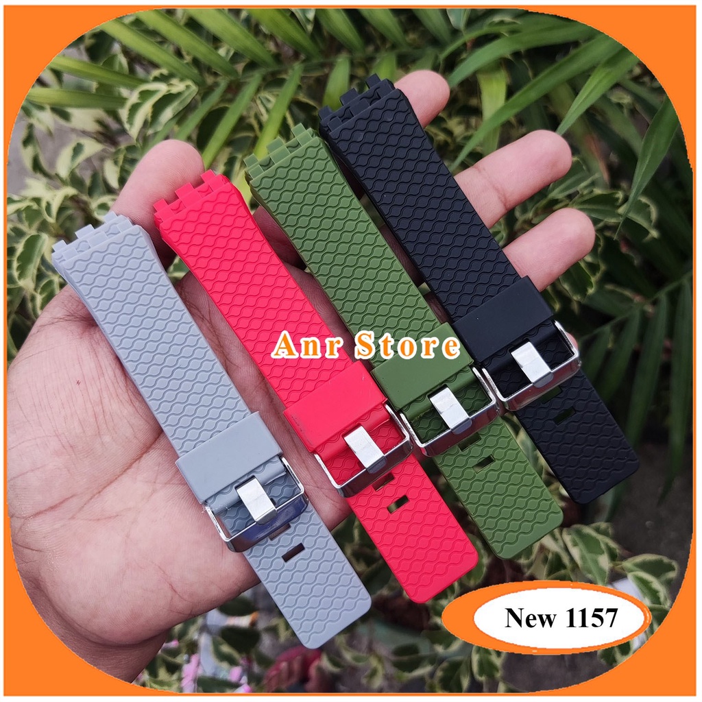 Strap Tali Jam Tangan Skymax G1810 Hitam Hijau Merah Abu