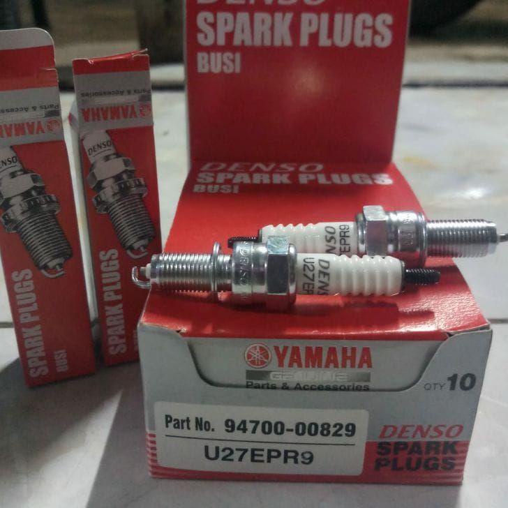 ☇ busi denso original U27EPR9 beat fi CB 150 megapro new vario 125 verza だ