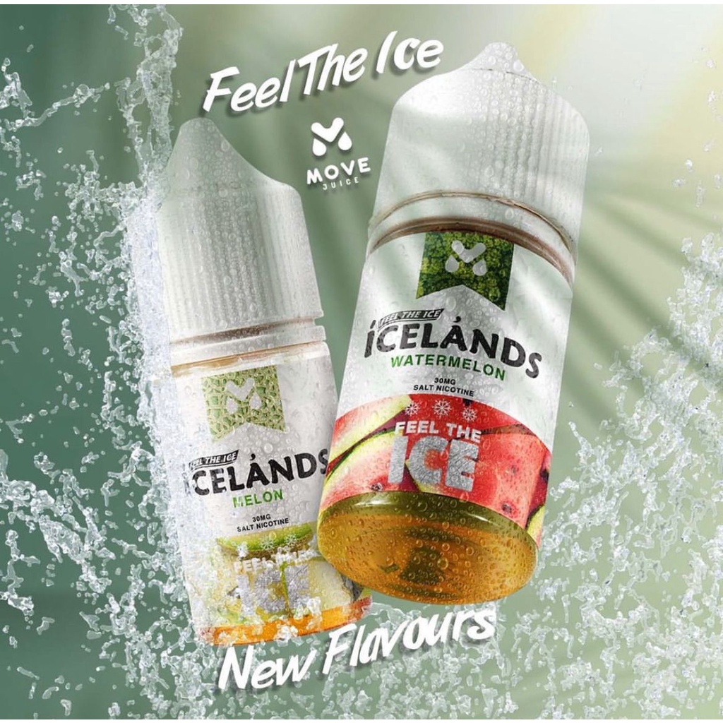 Icelands Salt Nic Series 30ML 30MG by Move Juice