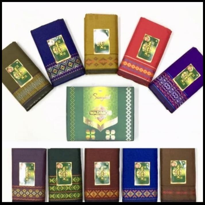 Promo 1/2 Kodi Sarung Wadimor Songket Melayu Kodian 10 Pcs Benang Timbul