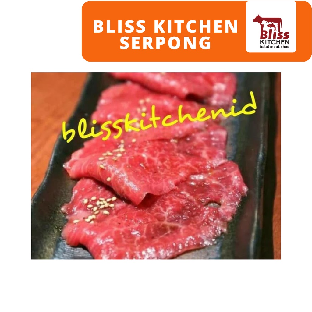

Daging Sapi AUS Sliced beef/Sukiyaki/Yakiniku/Shabu beef 250g