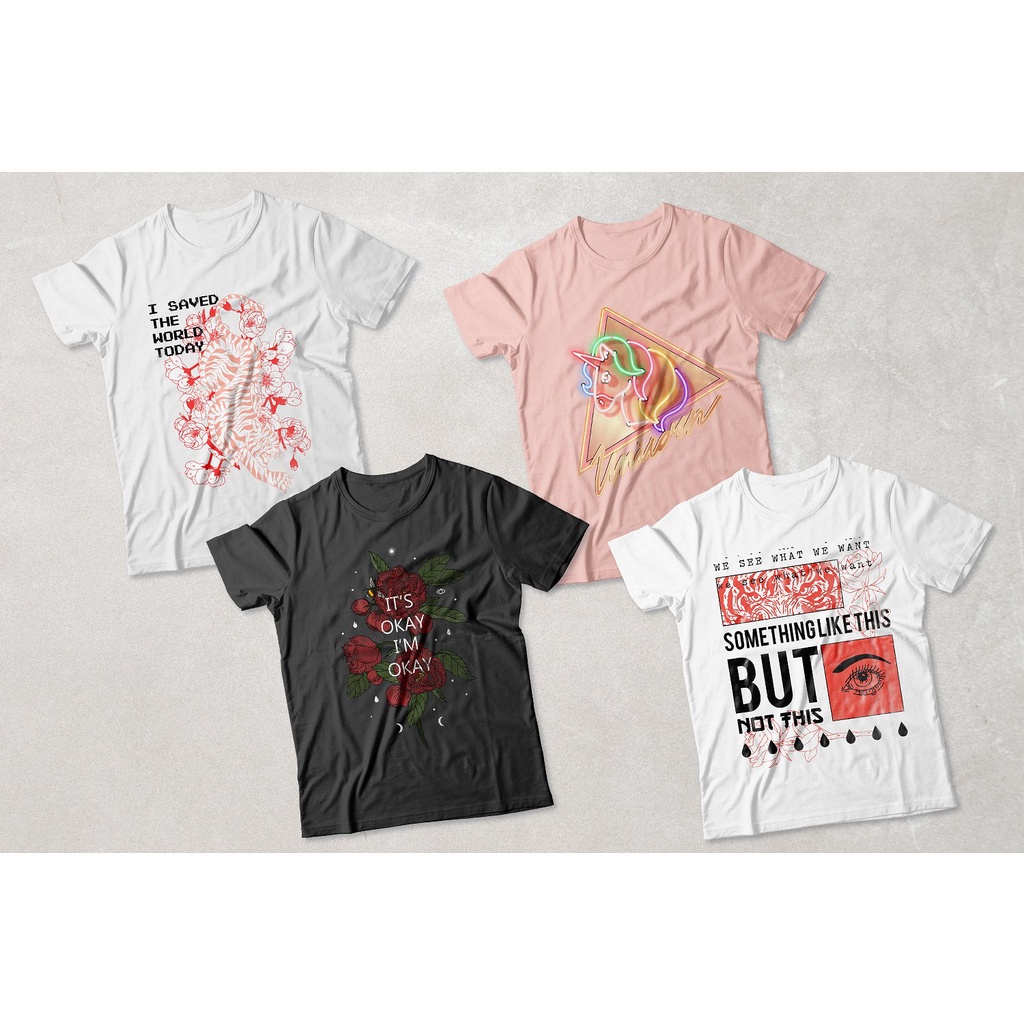 28 Fashion T-Shirt Designs ◖Vector Design◗