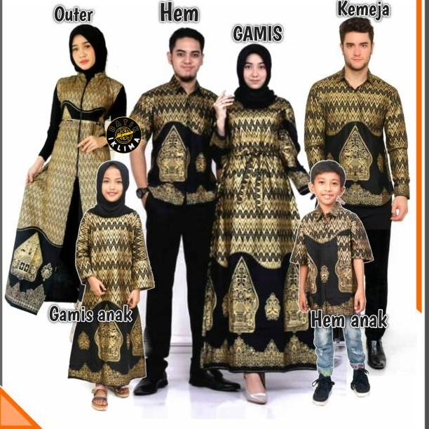 [NGW.21De22ᴰ] BAJU BATIK COUPLE KELUARGA WAYANG PRADA / BATIK KONDANGAN/ BATIK KELUARGA SARIMBIT 202