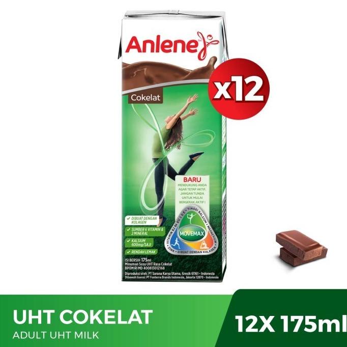 

Anlene Susu UHT Cokelat 12 x 175ml - Tulang, Sendi & Otot