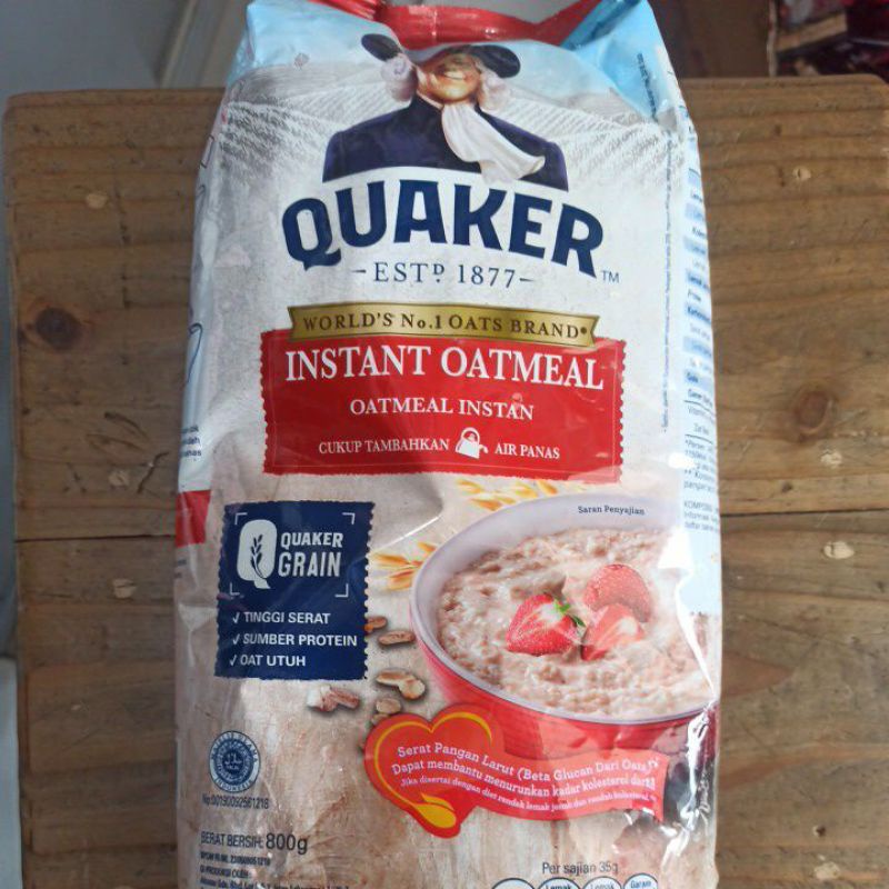 

Instant Oatmeal Quaker oatmeal instant 800gr