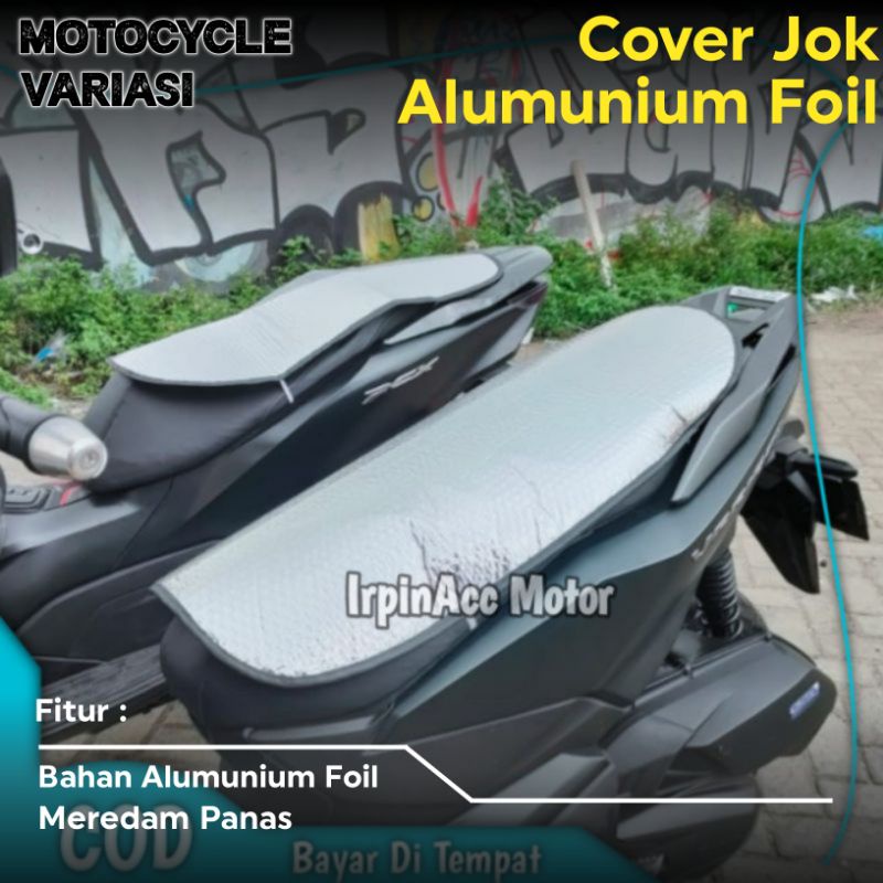 Cover Tutup Pelindung Jok Motor anti panas Pelindung Jok Cakar Kucing