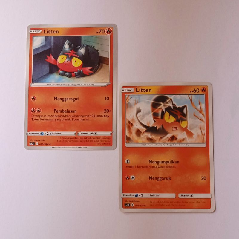 Litten TCG Pokemon